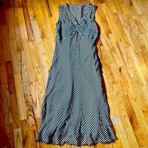 Alfani silk bias cut dress